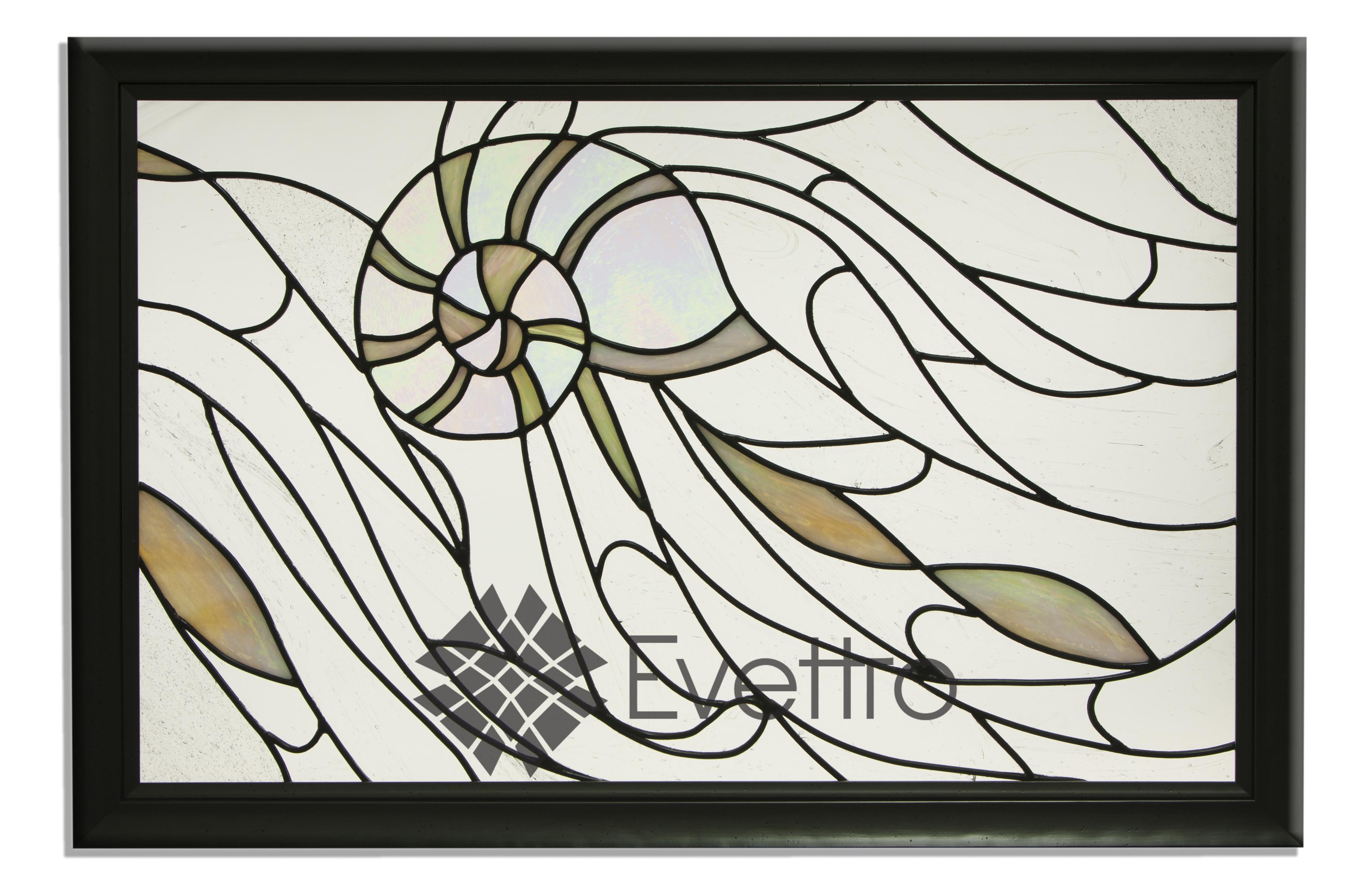 Nautical Stained Glass Window Panel