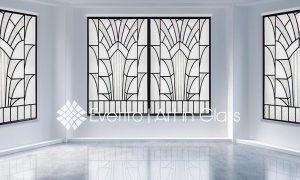 Art Deco Stained Glass Windows
