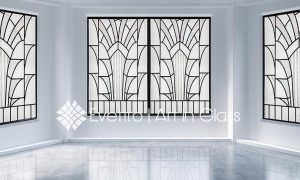 Art Deco Stained Glass Windows