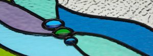 Nautical Stained Glass Window Panel